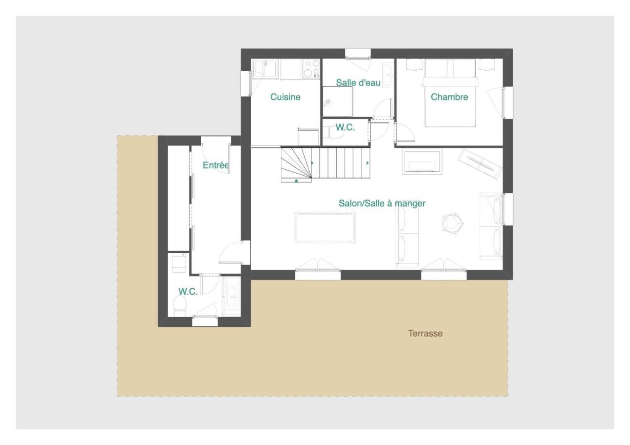 ג'רארדמר Chalet Sapin מראה חיצוני תמונה